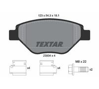 TEXTAR Plaquettes de frein Avant pour RENAULT Megane II Berline (LM, LM0/1)