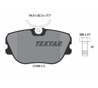 TEXTAR Plaquettes de frein Avant pour SAAB 900 I Combi Coupe 900 I Cabriolet