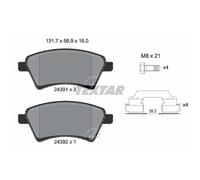 TEXTAR Plaquettes De Frein Avant Pour Suzuki SX4 GY 1.6 VVT 2.0 DDIS 4X4