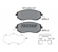 TEXTAR Plaquettes de frein Avant pour TOYOTA GT 86 Coupé (ZN6) Plaquettes de