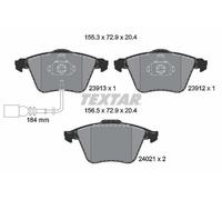 Plaquettes de frein 2391301 TEXTAR pour AUDI VW SEAT
