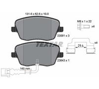 TEXTAR Plaquettes de frein Avant pour VW Polo IV 3/5 portes (9N, 9A) Polo Playa