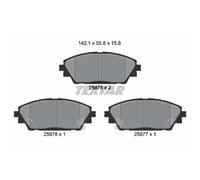 TEXTAR Plaquettes De Frein Jeux De Plaquettes Avant Adaptées Pour Mazda 3 CX-3