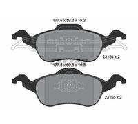 Textar Plaquettes de Frein pour Ford Focus Mk 1 Daw Dbw Dnw Sabots Arrière