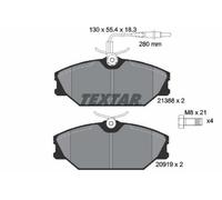 TEXTAR Plaquettes de frein pour RENAULT Laguna I 5 portes (B56, 556) Plaquettes