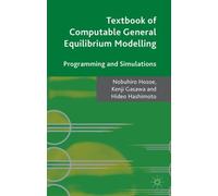 Textbook Of Computable General Equilibrium Modeling