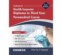 Textbook of Health Inspector Diploma in Third Year Paramedical Course