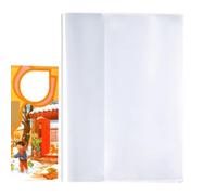 Textbook Protective Cover Reusable Waterproof Book Sleeve