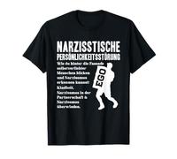 Texte Allemand « Ego » pour sensibiliser au narcissisme T-Shirt