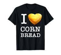 Texte Blanc « I Love Cornbread Lover's Must-See! » T-Shirt