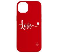 Texte d'amour écrit Dessus | Marque Italienne Authentique DolceSenso Coque pour iPhone 14 Plus