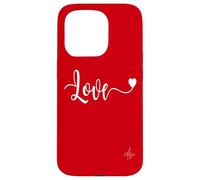 Texte d'amour écrit Dessus | Marque Italienne Authentique DolceSenso Coque pour iPhone 15 Pro