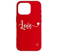 Texte d'amour écrit Dessus | Marque Italienne Authentique DolceSenso Coque pour iPhone 16 Pro