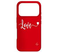 Texte d'amour écrit Dessus | Marque Italienne Authentique DolceSenso Coque pour iPhone 17 Pro