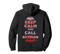 Texte de DC Joker Stay Crazy Sweat à Capuche, Unisexe pour Adultes, Noir, XXL