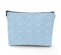Texte de la Constitution, trousses de maquillage en lin pour femmes, Constitution vintage Amérique 4 juillet, trousse de toilette, trousse de voyage, trousse de maquillage pour sac à main, marron,