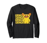 Texte du Monstre Snuggler Grin Grin Jaune Manche Longue