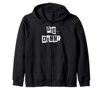 Texte en Bloc Big Dummy Sweat à Capuche