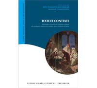 Texte et contexte : méthodes et outils de l'édition critique de quelques manus Méthodes et outils de l'édition critique de quelques manuscrits arabes - Isavella Stamatiadou - Presses Universitaires St