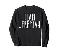 Texte Floral rétro Team Jeremiah pour Enfants Sweatshirt