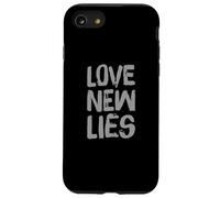 Texte Humoristique drôle pour Les Gens Citations drôles Amour Nouveaux mensonges Coque pour iPhone SE (2020) / 7/8