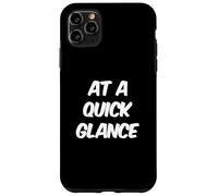 Texte Humoristique drôle pour Les Gens drôle en Un Coup d'œil Rapide Coque pour iPhone 11 Pro Max
