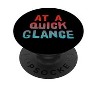 Texte Humoristique drôle pour Les Gens drôle en Un Coup d'œil Rapide PopSockets PopGrip Adhésif