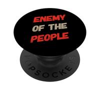 Texte Humoristique drôle pour Les Gens drôle Ennemi du Peuple PopSockets PopGrip Adhésif