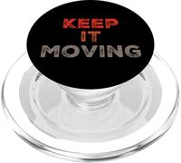 Texte Humoristique drôle pour Les Gens drôle Keep It Moving PopSockets PopGrip pour MagSafe