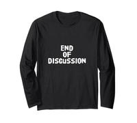 Texte Humoristique drôle pour Les Gens Fin de Discussion drôle Manche Longue