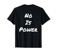 Texte imprimé drôle de Gens drôles Apprendre à dire sans Citations T-Shirt