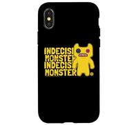 Texte Monstre Fuggler Indecisive Yellow Originals Coque pour iPhone X/XS