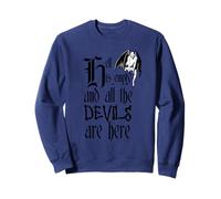 Texte Noir « Hell is Empty and All The Devils are Here » Sweatshirt
