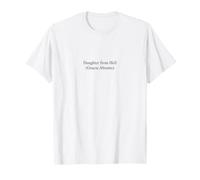 Texte Officiel Gracie Abrams Daughter from Hell T-Shirt