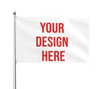 Texte photo personnalisé 1,2 x 1,8 m Drapeau national pour jardin extérieur Image personnalisée Bannière personnalisée Drapeau de camping Yard Panneau Intérieur Extérieur Drapeaux Bannières