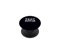 Texte Sarcastique Don't Call Phone Avoider Humour Introverti PopSockets PopGrip Adhésif