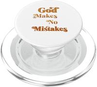 Texte Vintage « God Makes No Mistakes » PopSockets PopGrip pour MagSafe