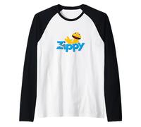 Texte zippé Rainbow Zippy Rétro Manche Raglan