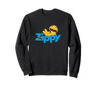 Texte zippé Rainbow Zippy Rétro Sweatshirt
