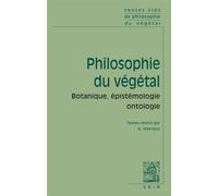 Textes clés de philosophie du végétal - Agnes Arber - Vrin - broché - Essai