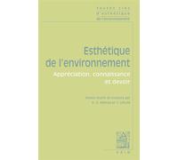 Textes clés d'esthétique de l'environnement Appréciation, connaissance et devoir - Arnold Berleant - Vrin - broché - Essai