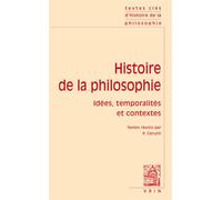 Textes clés d'histoire de la philosophie Idées, temporalités et contextes - Ferdinand Alquié - Vrin - broché - Etude