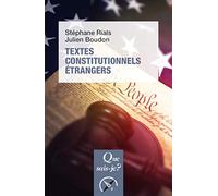 Textes constitutionnels étrangers