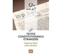 Textes constitutionnels étrangers