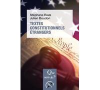 Textes Constitutionnels Étrangers