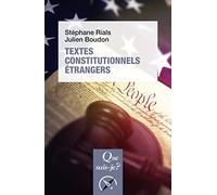 Textes constitutionnels étrangers
