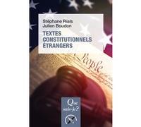 Textes constitutionnels étrangers Aude Lesage (Auteur), Jean-Jacques Hublin (Auteur)