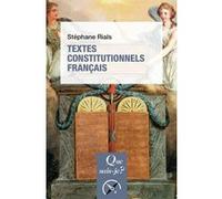 Textes constitutionnels français Stéphane Rials (Auteur)