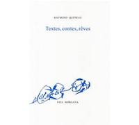 Textes, contes, rêves