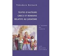 Textes d'auteurs grecs et romains relatifs au judaïsme